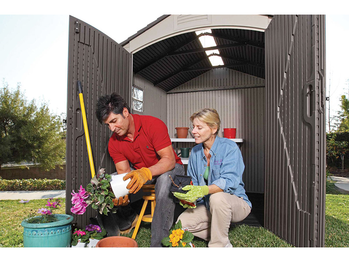 Сарай пластиковый LifeTime 7x7 ft Сарай пластиковый LifeTime 7x7 ft