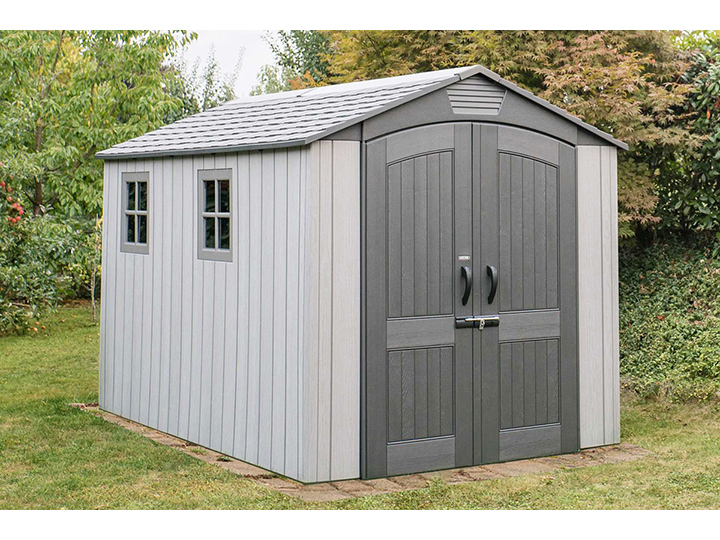 Сарай пластиковый WoodLook 7x12 ft Сарай пластиковый WoodLook 7x12 ft