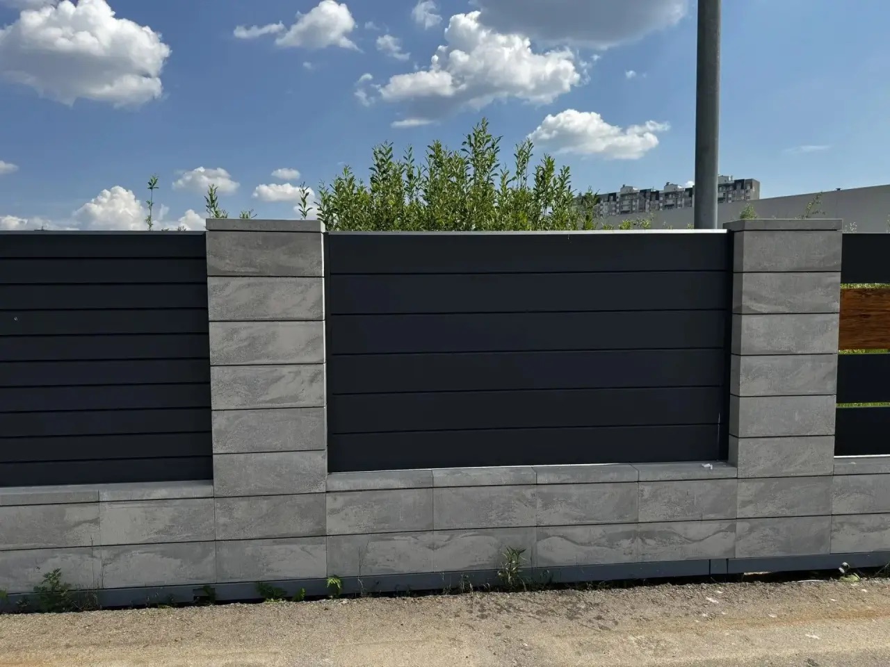 Заборные блоки для столбов Заборные блоки для столбов