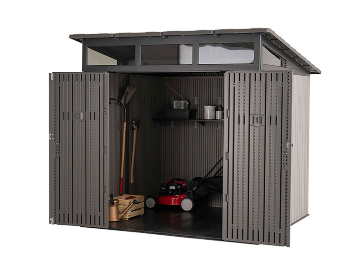 Сарай пластиковый WoodLook 8,3x8,3 ft Сарай пластиковый WoodLook 8,3x8,3 ft